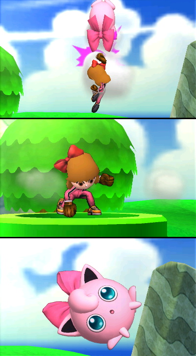 SSB3DS Screenies - Who's the true bow fighter?