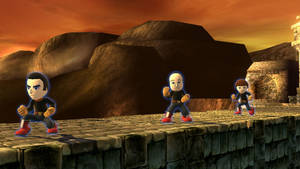 SSBWii U Screenies - Three Stooges Bonks in