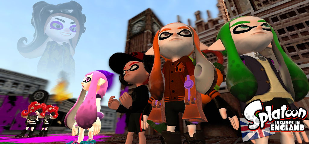 Splatoon Inkling Gmod GMOD Splatoon - Inklings in England by thebestmlTBM on DeviantArt