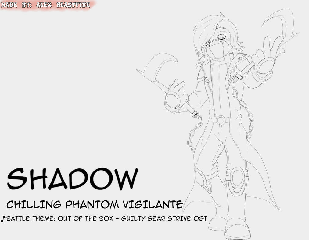 Character Sketch - Shadow by AlexBlastfire on DeviantArt