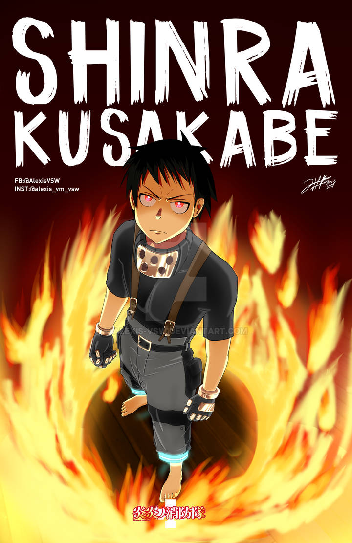 Shinra X Inca Shinra Kusakabe // Fan Art by Alexis-VSW on DeviantArt