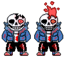 Download Sans Sprite By Natet - G Horror Sans Sprite Png Undertale