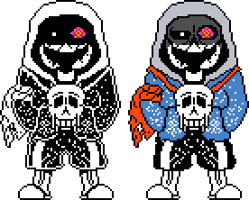 Projecttale Sans Battle Sprite by JesterBones4150 on DeviantArt