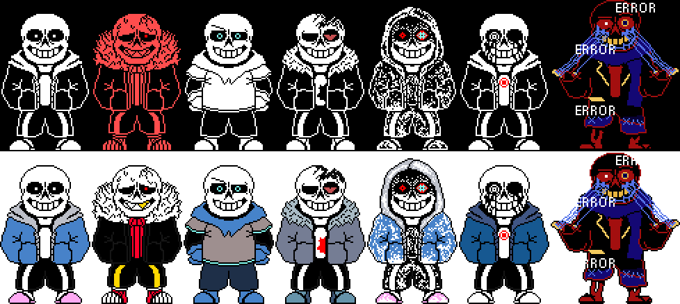 Sans AUs, Undertale