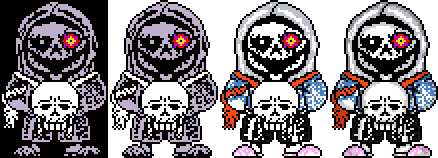 Pixilart - Dust Sans Sprite by bloodtale