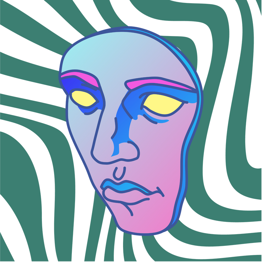 Trippy Face by HellbenderCreations on DeviantArt