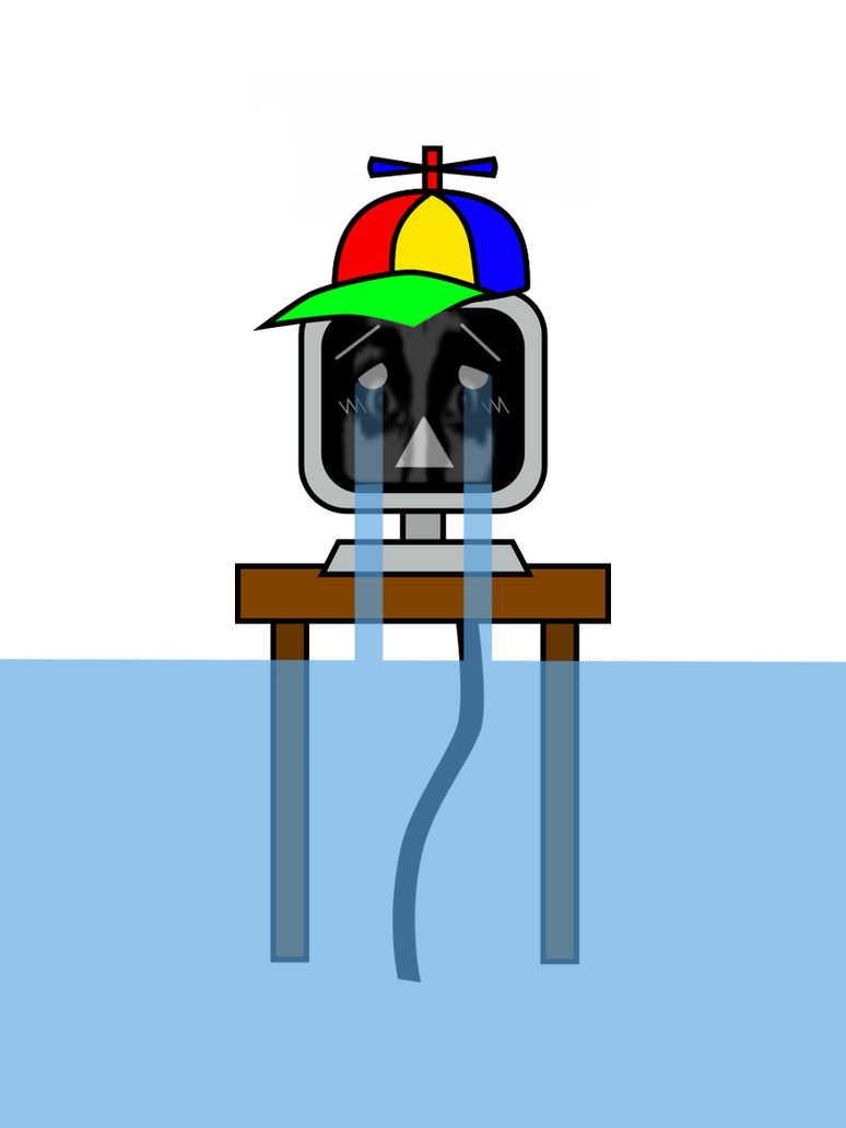 Crying Npc Computer Mr Fun Computer Crying because he got a PC Virus by thatlilbfdifan10 on ...