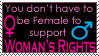 Womans Rights Stamp