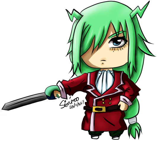 Freed Justine chibi - Fairy Tail