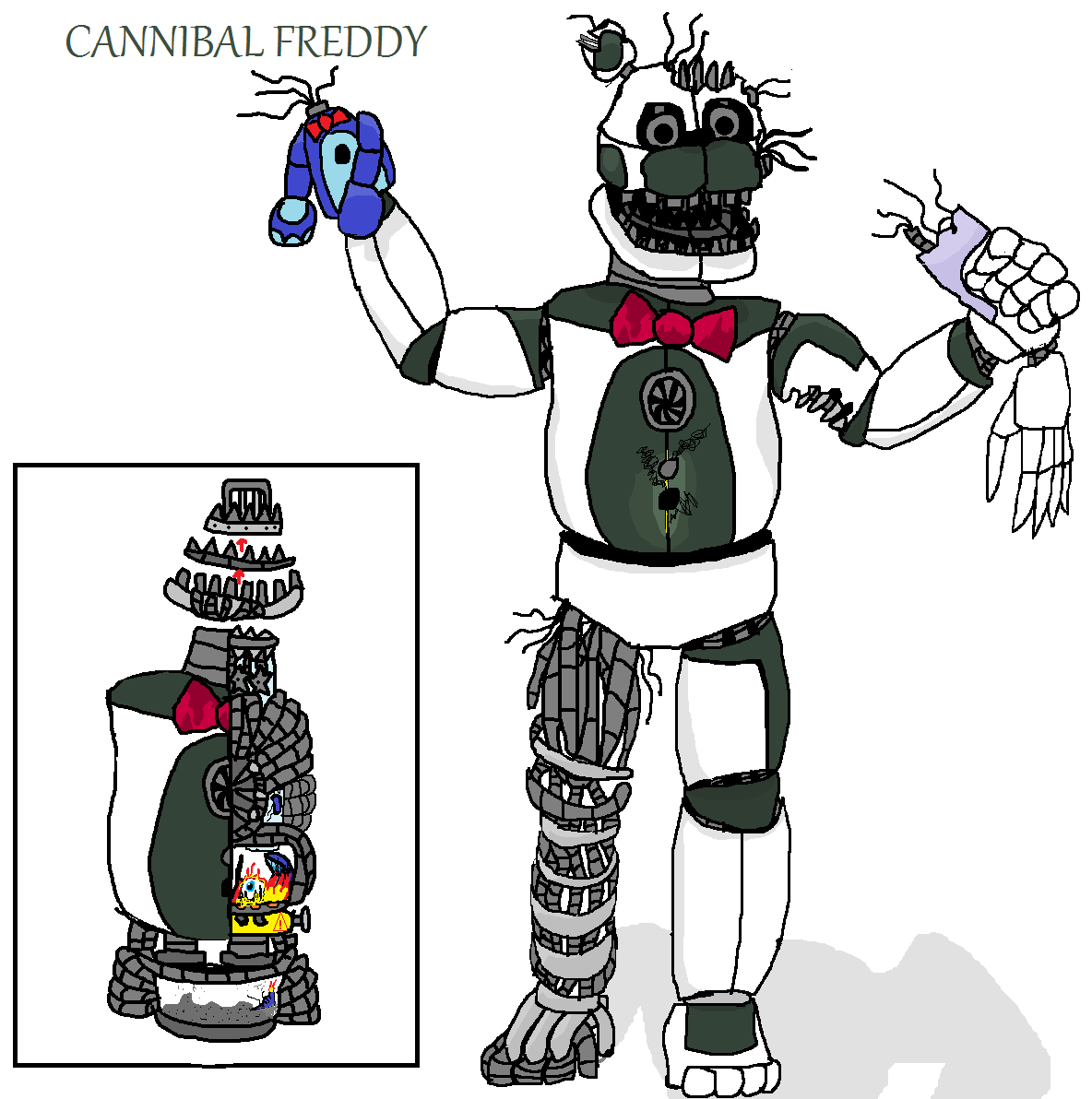 Five nights at freddy's Sister location by alexcpu on DeviantArt