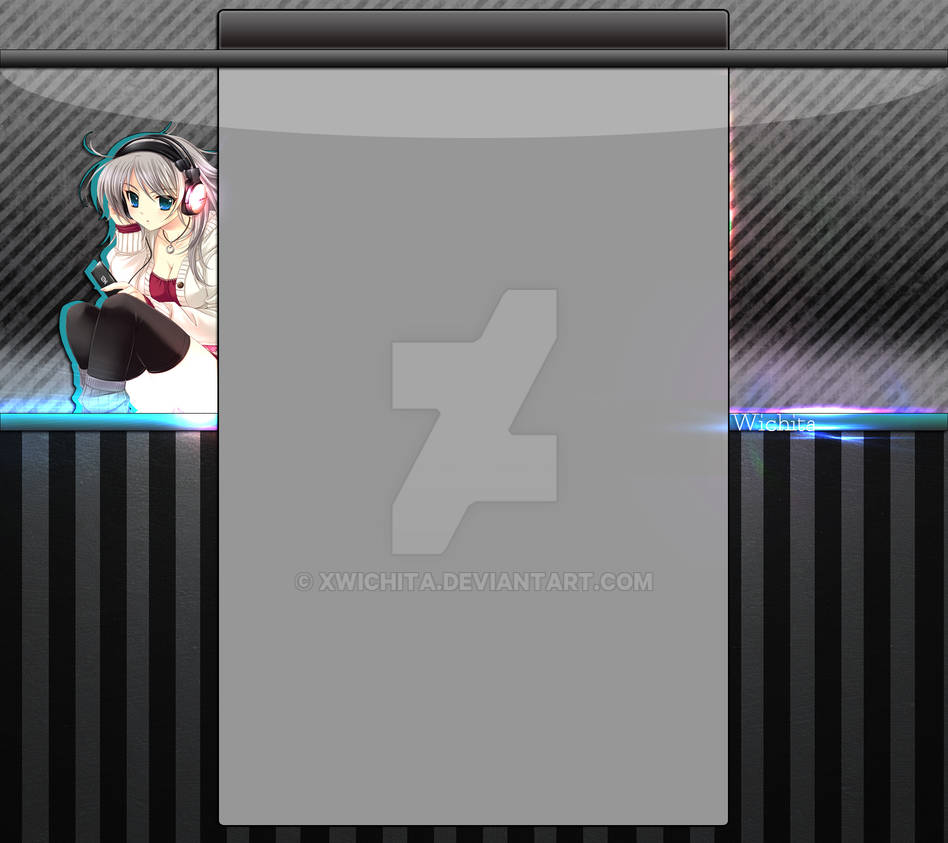 Anime girl -- Youtube background by xWichita on DeviantArt