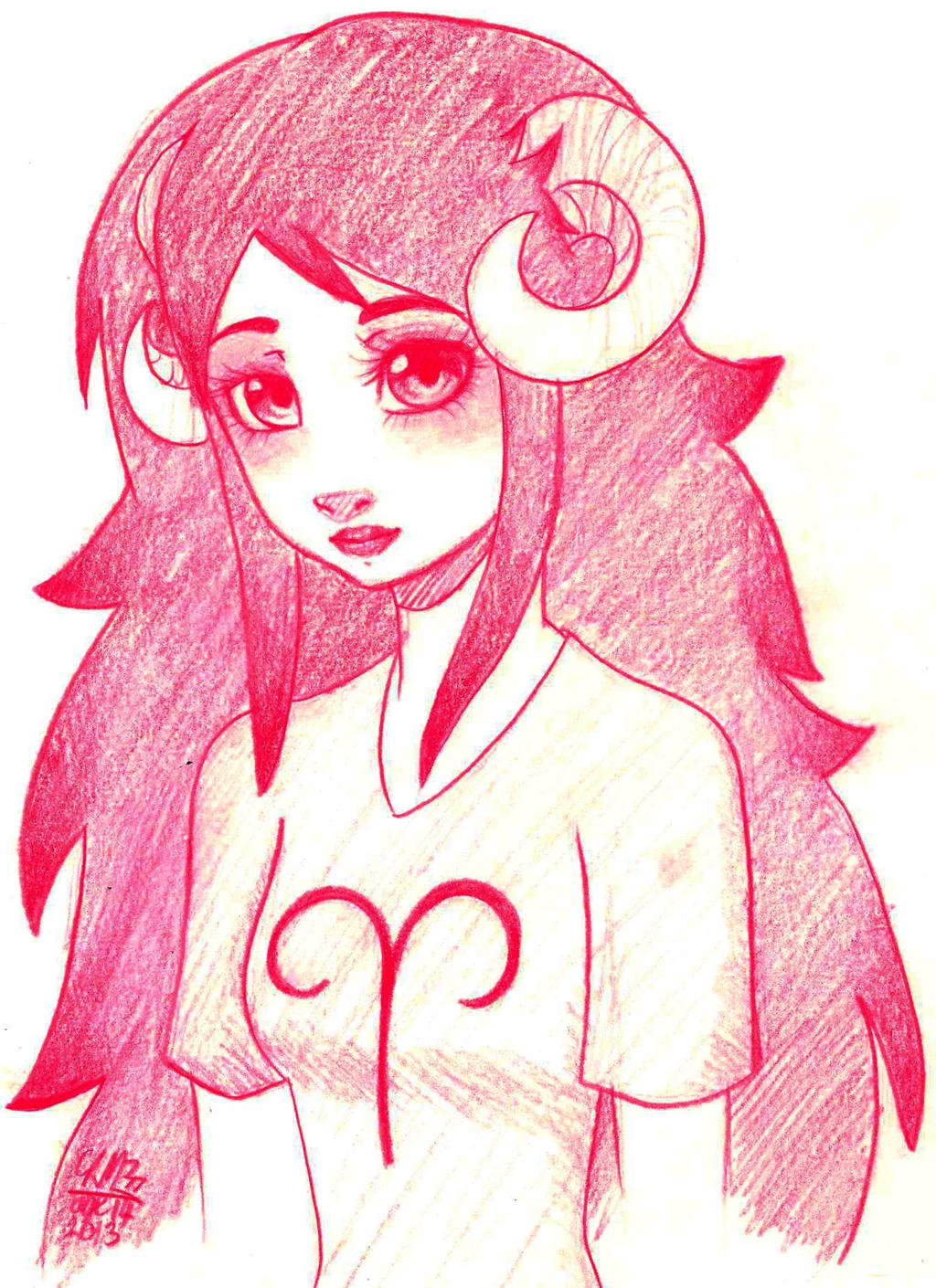 aradia colour sketch