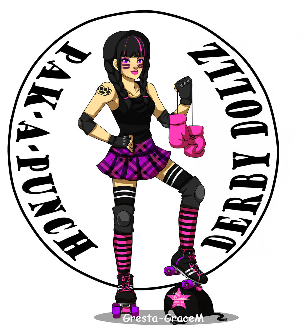 Pak-a-punch Derby Dollz