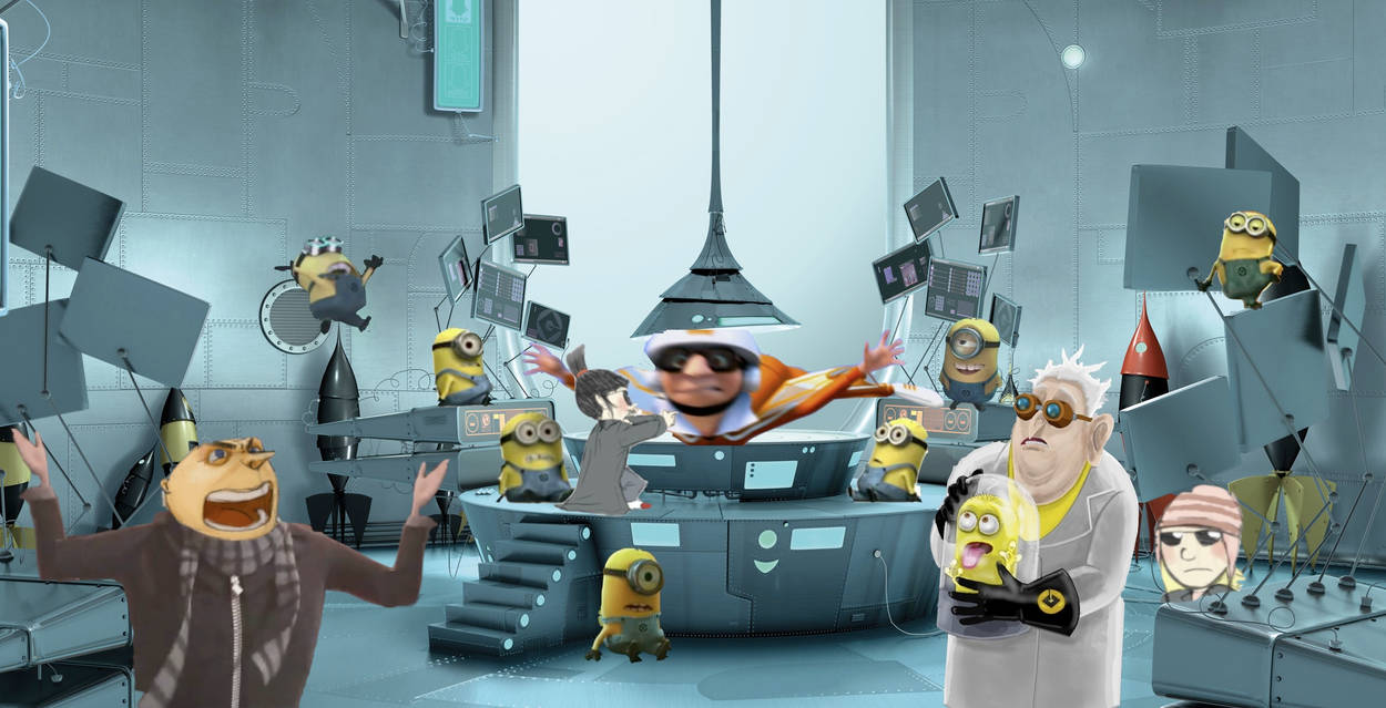 Vector in Gru's lab by DespicableLeftie on DeviantArt