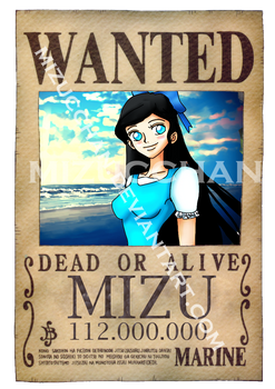 Mizu Wanted One Piece