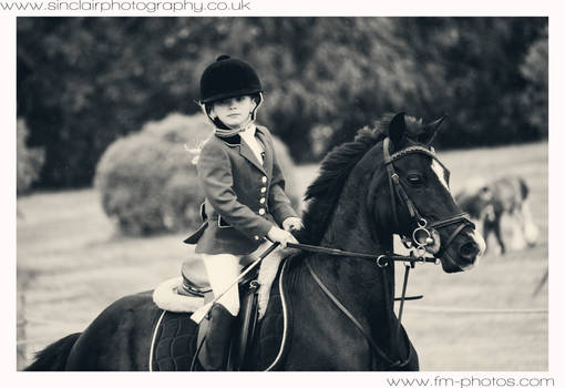 little girl and her pony