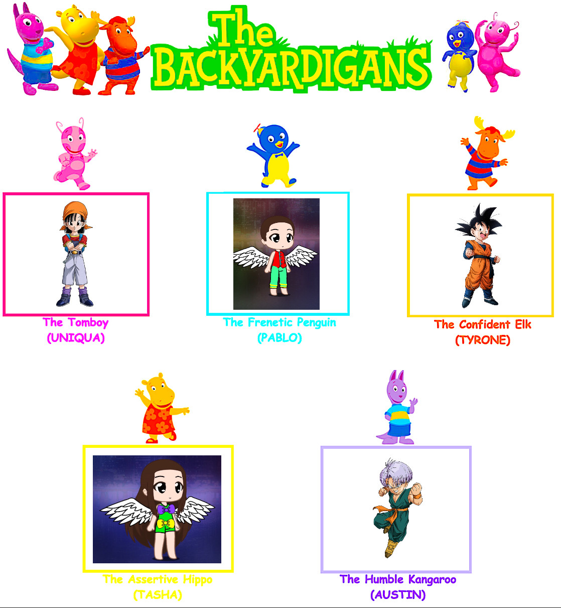 Identity Backyardigans My Backyardigans Cast by Beatlesfangirl15 on DeviantArt
