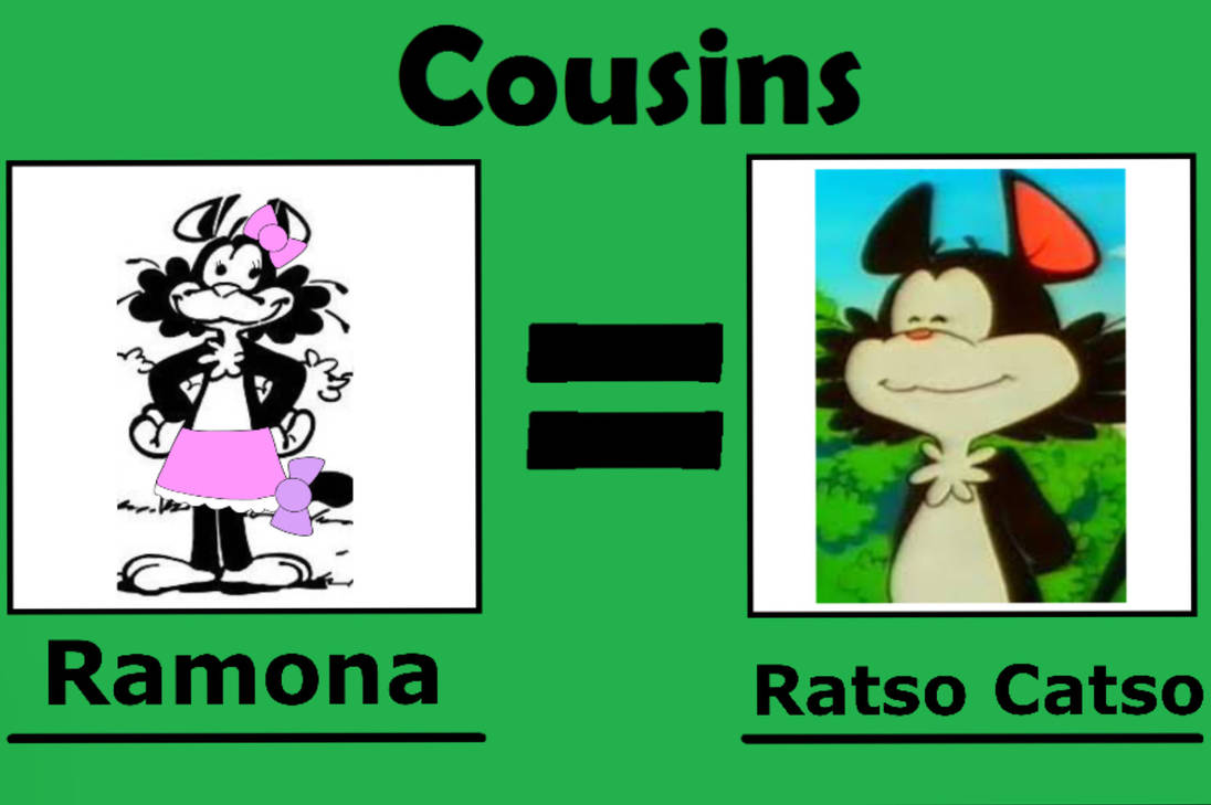 Ramona is cousins with Ratso Catso by Beatlesfangirl15 on DeviantArt