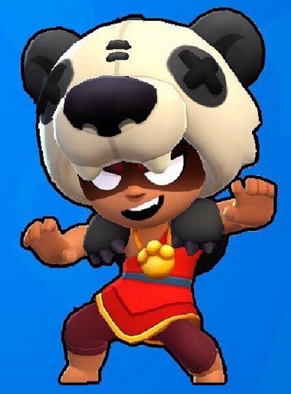 Nita Panda By Masterchristian On Deviantart - dessin de brawl star nita panda en mode noel