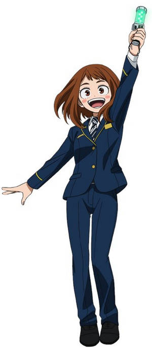 OCHACO train clothes