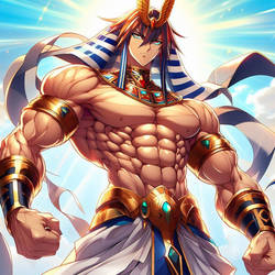 God of Egyptian mythology.