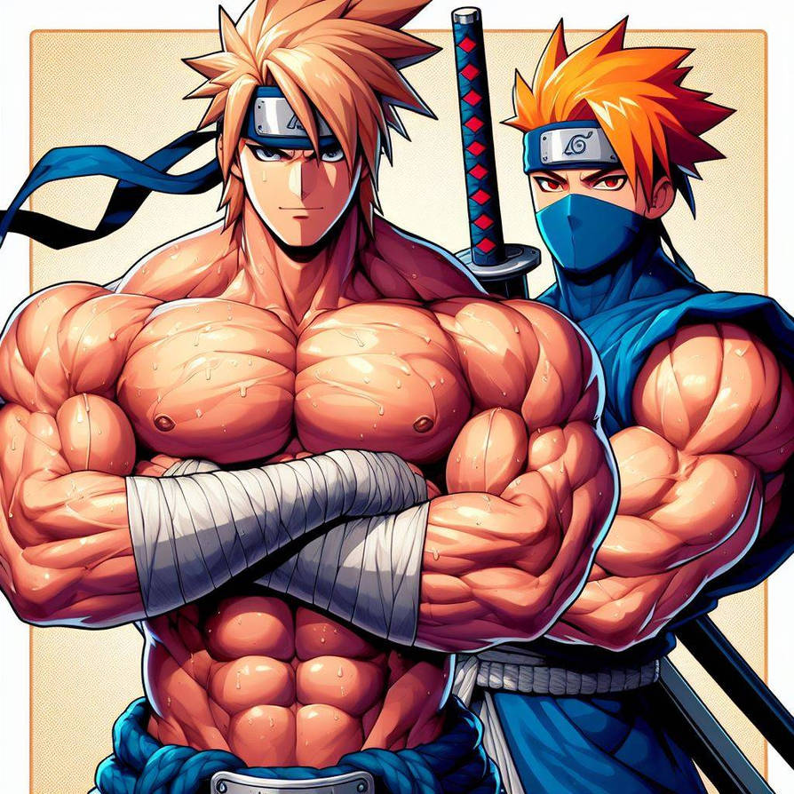 Nintendo Muscles Ninja the muscle. by scythecarrier on DeviantArt