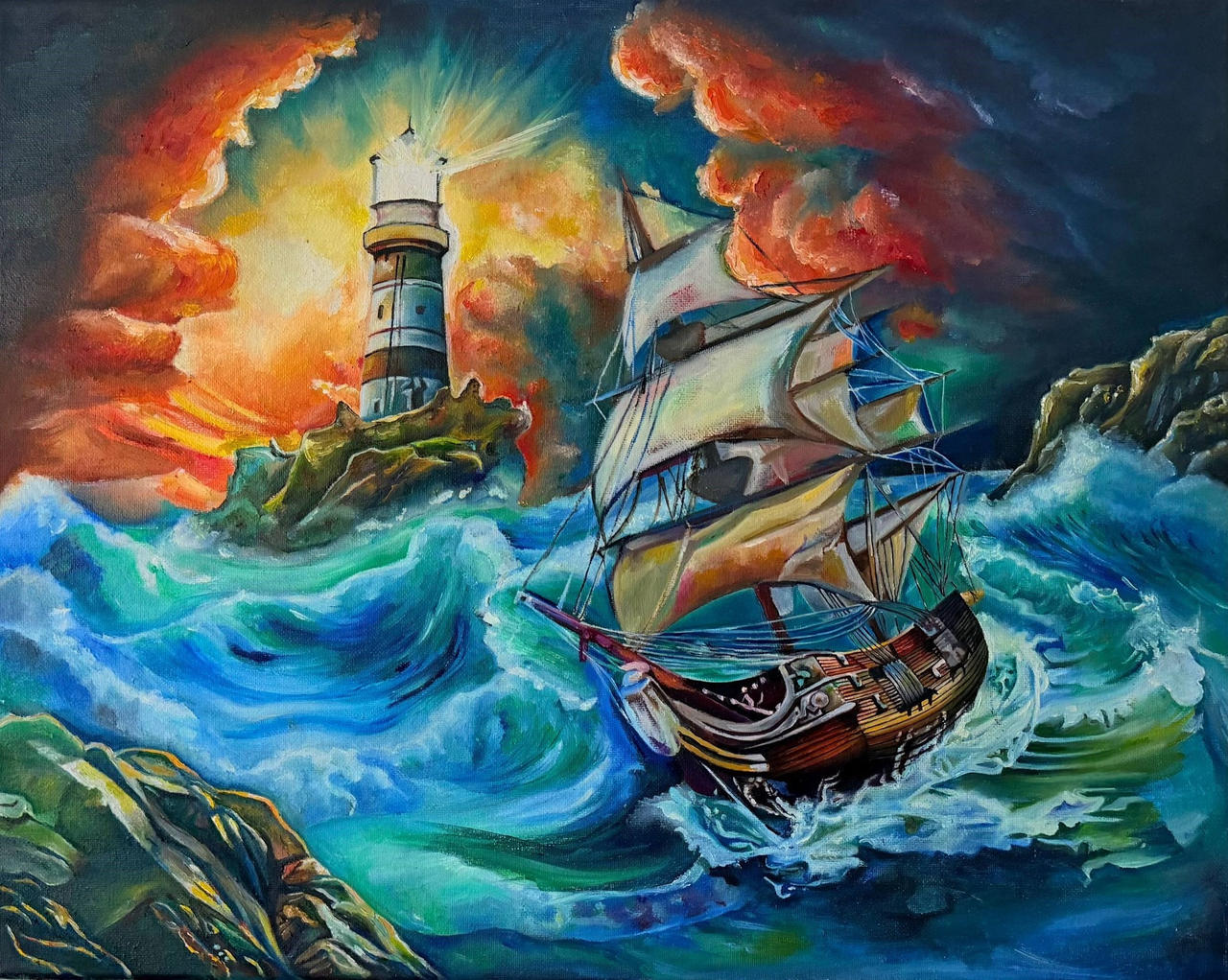 The lighthouse by Taiis28 on DeviantArt