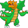 Shiny Druddigon:DreamWorld Art