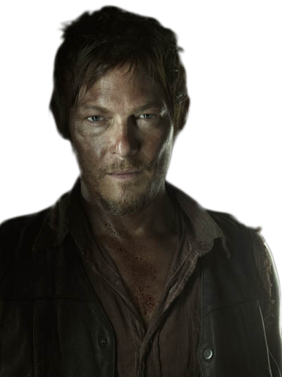 Daryl Render The walking dead