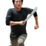 Glenn season4  The walking dead Render