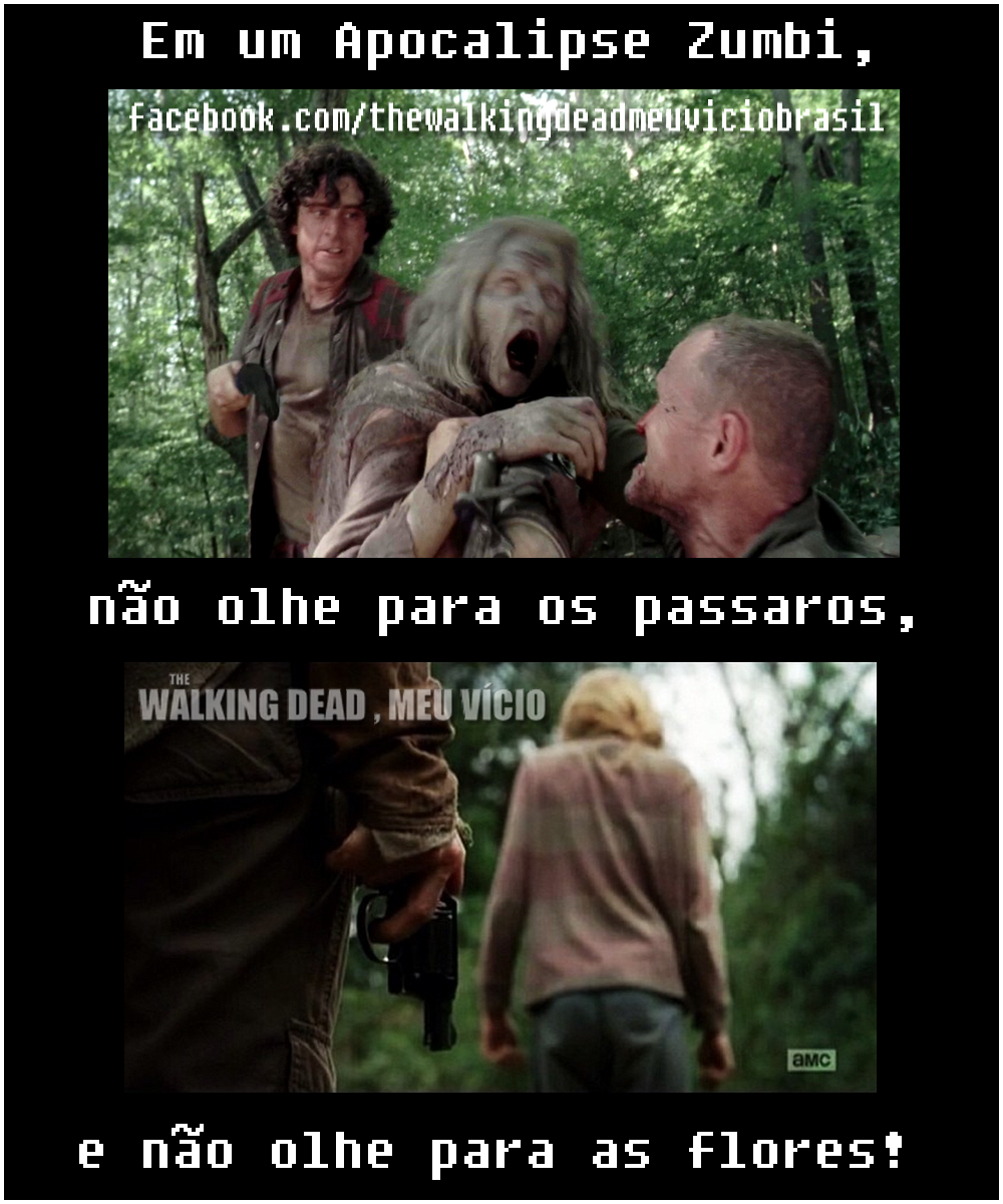 Lizzie e Gargulio The walking dead