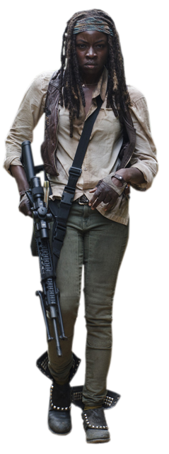 Michonne The walking dead Render