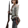 Maggie The walking dead Render