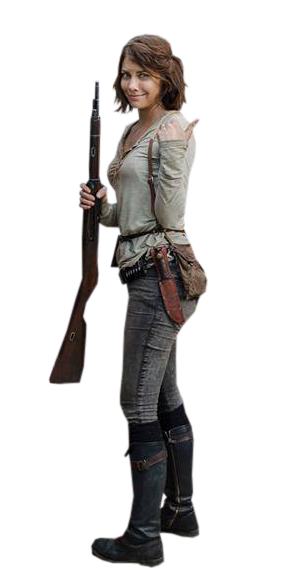 Maggie The walking dead Render