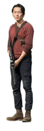 Glenn The walking dead Render