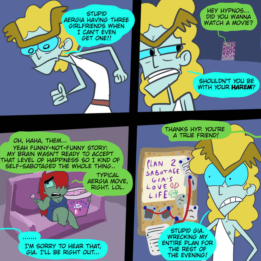 Hypnos Aergia 5 - Self-Sabotage by UrgUrgUrg on DeviantArt