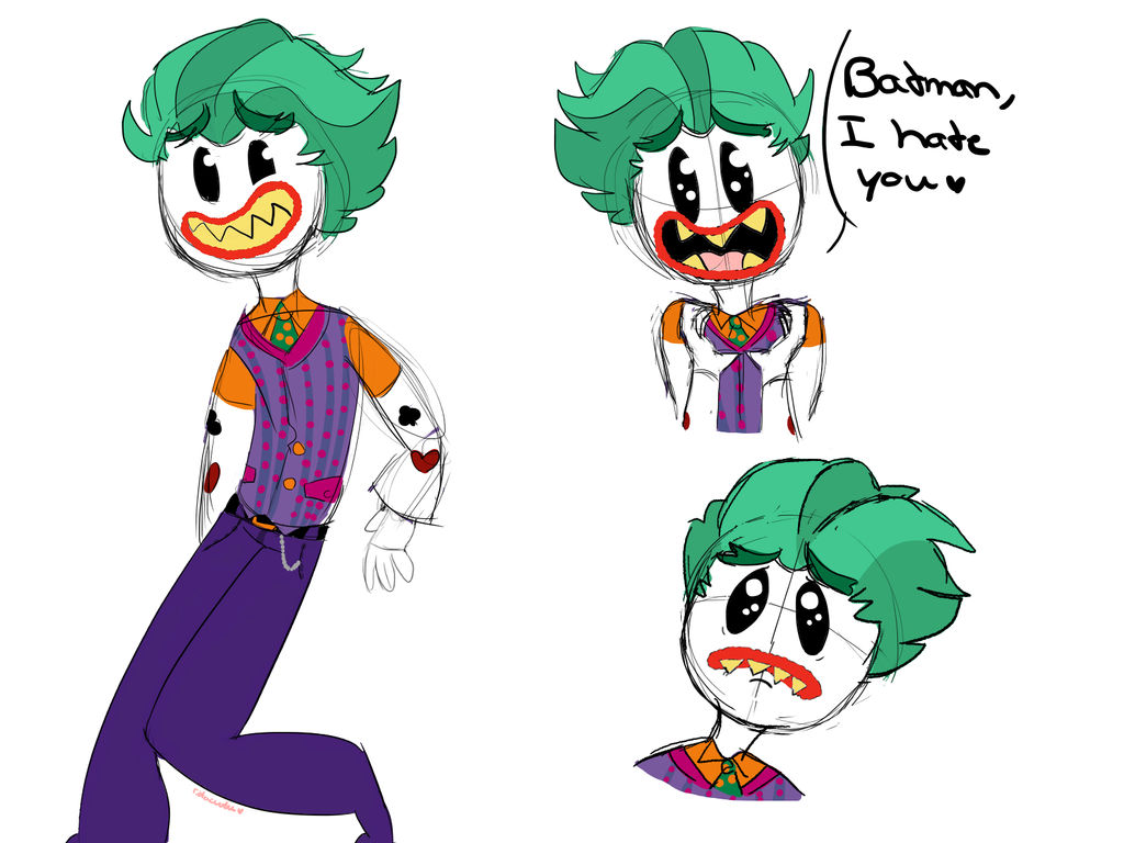 Lego Joker doodles