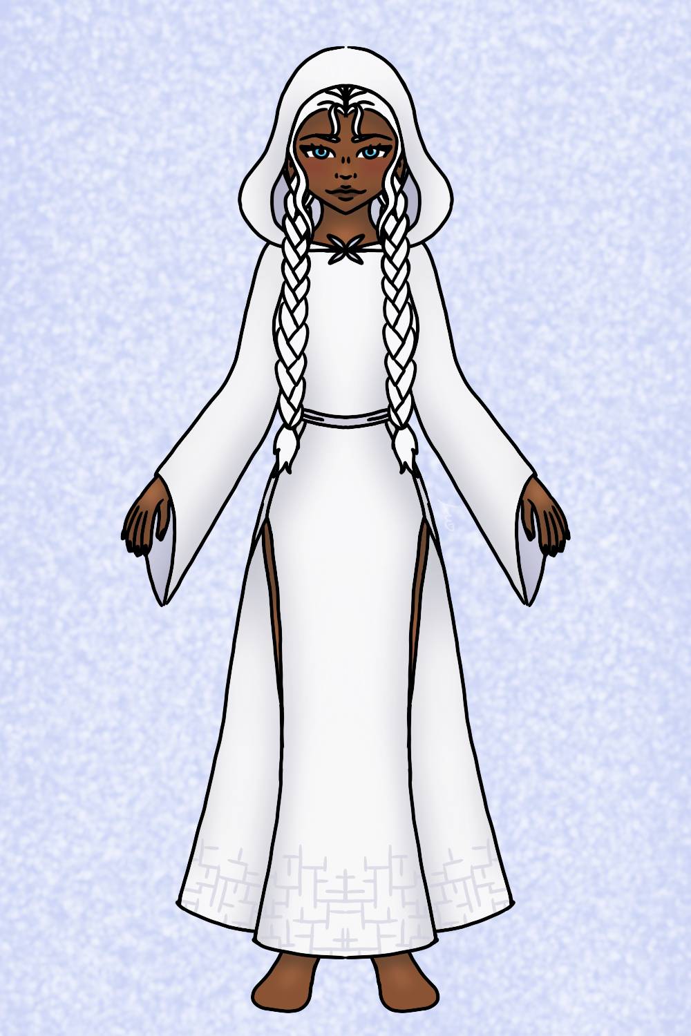 Deviantart White Robe The Spirit Mage Robe by Lumaerian on DeviantArt