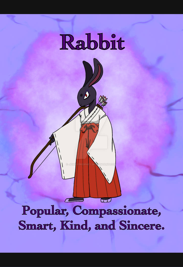 Confucius Rabbit Chinese Zodiac: Rabbit by JonnyProphet on DeviantArt