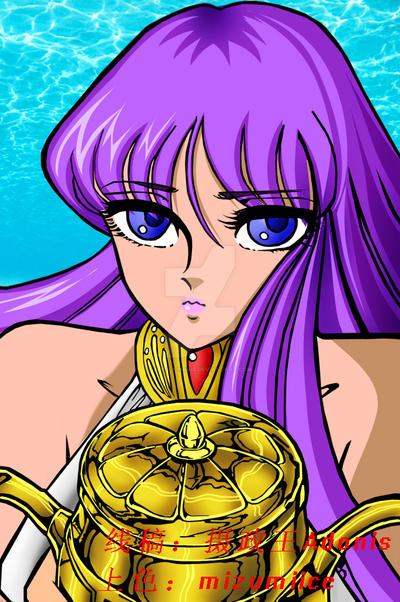 Athena in saint seiya