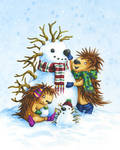 2008 Christmas Card by Isynia-Artessa