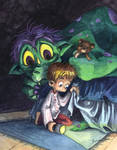 Monster Under The Bed by Isynia-Artessa