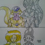 Golden Freeza x Gold and Meta Cooler x Silver