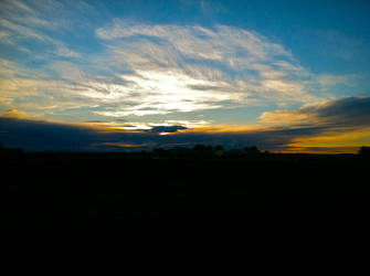 Clouds at twilight