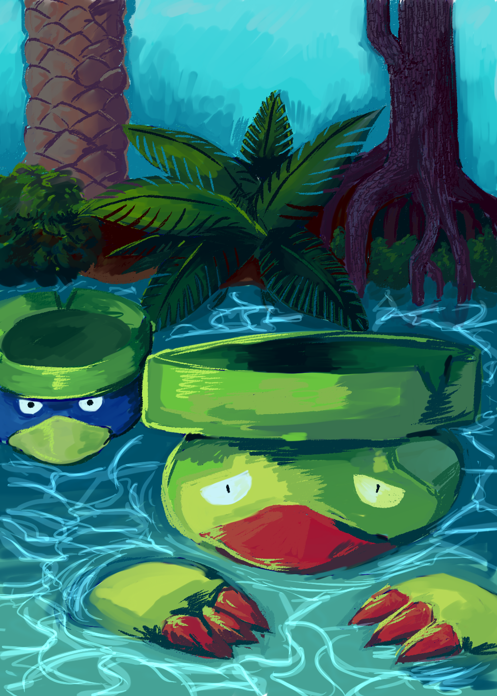 Lotad and Lombre