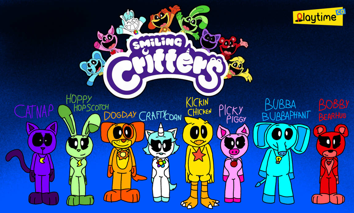 Smiling Critters Ripple Riptide the smiling Critters by WulfWilson on DeviantArt