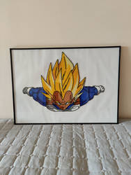 Vegeta Pixel Art