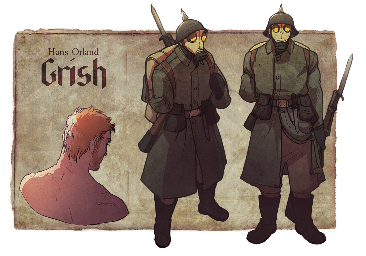 Hans Orland Grish by DamnTorren