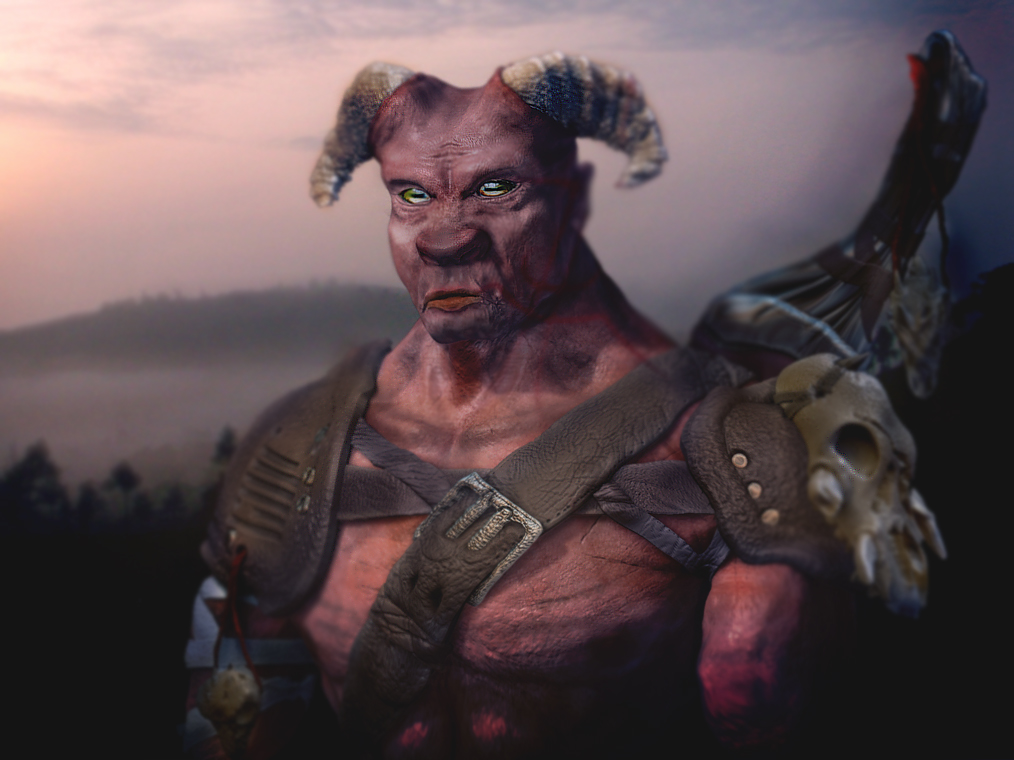 Minotaur of the Lobishomen