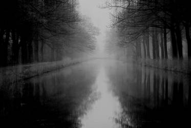 Dark waterway